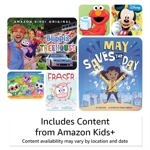 Tablet Amazon Fire 7 Kids con batería de 32 GB y 10 horas, color morado, con funda