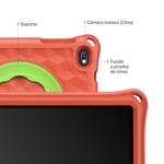 Tablet X-View Proton Kids 7” 4GB 64GB Android 14 Wi-Fi 6 Rojo