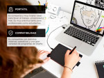 Tableta Gráfica Wacom CTL472K1A Portátil Precisa 
