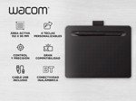 Tablet Gráfica Wacom Intuos Pequeña con Bluetooth Lápiz 4K