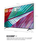 Smart TV LG 65UR8750PSA UHD 4K AI ThinQ 65 Pulgadas Magic Control
