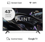 Smart Tv Quint 43 Pulgadas Qt3-43gtv2024 Full Hd Google Tv