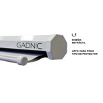 Pantalla Proyector Gadnic 100" + Tripode