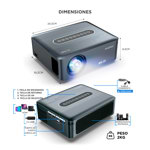 Proyector Gadnic 8000 Lumenes Dolby