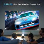 Proyector Astarama Mini HY300 4K/200 ANSI 2,4/5G WiFi BT5.0