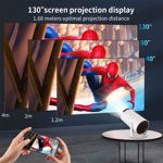 Proyector Astarama Mini HY300 4K/200 ANSI 2,4/5G WiFi BT5.0