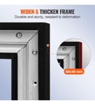 Pantalla De Proyector Fija 130 169 4k Hd Aluminio