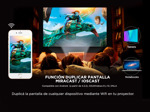 Proyector Full Hd WiFi Gadnic 5500 Lúmenes Portátil