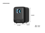 Proyector HD Noblex 30-120 NX30120XNRPI -  Color Negro
