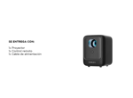 Proyector HD Noblex 30-120 NX30120XNRPI -  Color Negro