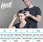 Casco de moto Westt Classic 3/4 de cara abierta aprobado por el DOT