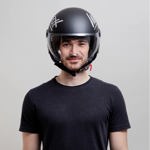 Casco de moto Westt Classic 3/4 de cara abierta aprobado por el DOT