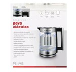 Pava Electrica Vidrio 1.8lt Ultracomb Infusor Te Mate Pe4915