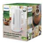 Pava Electrica Philips Hd9368 Blanca  Temperatura Mate 1.7 L
