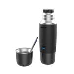 Termo Electrico Peabody Para Auto 500ml Negro