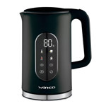 Pava Eléctrica Winco W721n Panel Digital 1.7l 1850w Negro