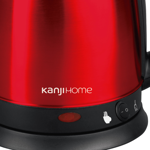 Pava Electrica Kanji Mate Roja KJH-PE15002M-RED 1.8Lts Inoxi