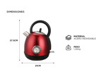 Pava Eléctrica Retro Gadnic Con Medidor 