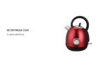 Pava Eléctrica Retro Gadnic Con Medidor 