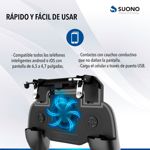 Gamepad Joystick Celular Con Refrigeración Power Bank
