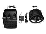 Volante Y Pedalera Joystick Logitech G923 Ps4 Ps5 Y Pc
