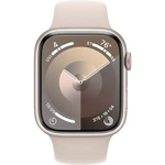 Reloj inteligente APPLE WATCH SERIES 9 45MM M/L STARLIGHT Aluminum Case STARLIGHT Sport Band MR973LW