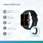 Reloj Inteligente Smartwatch Nictom NT14 Sumergible + Malla Metal Negra de Regalo