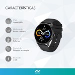 Reloj Inteligente Smartwatch Nictom NT16 Negro Deportivo Sumergible Bluetooth