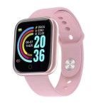 Reloj Inteligente Smartwatch Nictom NT04 Rosa Bluetooth Android Notificaciones