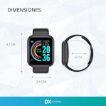 Reloj Inteligente Smartwatch Nictom NT04 Rosa Bluetooth Android Notificaciones