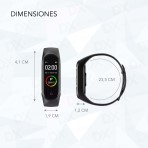 Reloj Inteligente Nictom Nt03 Negro Smartwatch Sumergible