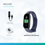 Reloj Inteligente Nictom Nt03 Azul Smartwatch Sumergible