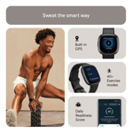 Reloj Inteligente Fitbit Versa 4 Fitness Negro/grafito