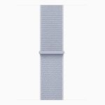 Apple Watch Series 10 GPS 42mm Silver Aluminum Case with Blue Cloud Sport Loop