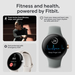 Reloj Google Pixel Inteligente Con Fitbit, Lte Negro