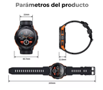 Smartwatch Carrello C25 Reloj Inteligente Color Negro