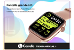 Smartwatch Deportivo G104 Reloj Inteligente Carrello Color Rosa