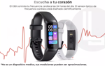 Smartband Carrello C60 Band Fit Smartwatch Deportivo Color Negro