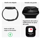 Apple Watch Series 10 Gps 42mm M/l Caja Aluminio Rose Gold