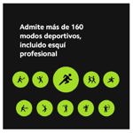 Reloj inteligente Xiaomi Watch 2 negro de 1,43 pulgadas AMOLED GPS WiFi 5 5.2