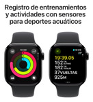 Apple Watch Series 10 Gps 42mm Jet Black Sport Band - S/m