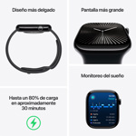 Apple Watch Series 10 Gps 46 Mm - Negro Azabache/correa M/l