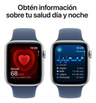 Apple Watch Se Gps 44mm Azul Tempestad / Correa Deportiva M/