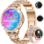 Reloj inteligente LIGE para mujer con responder/hacer llamadas HD de 1.3 pulgadas