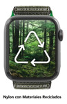 Banda Gear4 Sport Para Apple Watch 45/44/42 Mm Negro