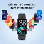 Smartwatch Mistral Smt-X052-08 Malla Silicona Negra