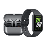 Samsung Galaxy Fit3 Gray + Samsung Galaxy Buds3 Silver 