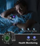Smartwatch LIGE Military con pantalla de 1,39 pulgadas con SpO2 para hombre