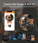 Smartwatch LIGE Military con pantalla de 1,39 pulgadas con SpO2 para hombre