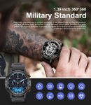 Smartwatch LIGE Military con pantalla de 1,39 pulgadas con SpO2 para hombre